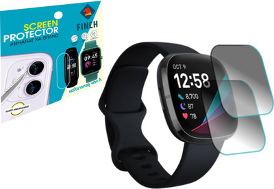 FINCH Screen Guard for Fitbit sense smart watch(Pack of 2)