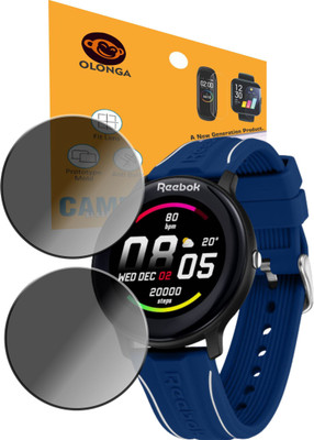 Olonga Screen Guard for Reebok Activefit 1.0 smartwatch(Pack of 2)