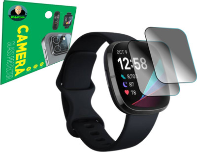 KANCHA Screen Guard for Fitbit sense smart watch(Pack of 2)