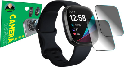 KANCHA Screen Guard for Fitbit sense smart watch(Pack of 2)