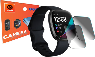 Olonga Screen Guard for Fitbit sense smart watch(Pack of 2)