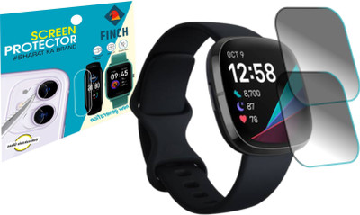 FINCH Screen Guard for Fitbit sense smart watch(Pack of 2)
