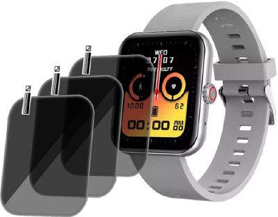 XAZE Screen Guard for Fire-Boltt AI Smartwatch screen guard(Pack of 3)