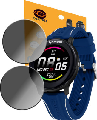 Olonga Screen Guard for Reebok Activefit 1.0 smartwatch(Pack of 2)