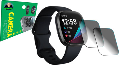 KANCHA Screen Guard for Fitbit sense smart watch(Pack of 2)
