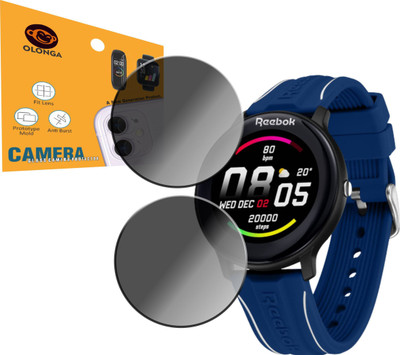 Olonga Screen Guard for Reebok Activefit 1.0 smartwatch(Pack of 2)
