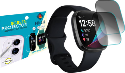 FINCH Screen Guard for Fitbit sense smart watch(Pack of 2)