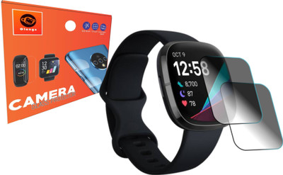 Olonga Screen Guard for Fitbit sense smart watch(Pack of 2)