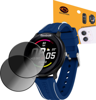 Olonga Screen Guard for Reebok Activefit 1.0 smartwatch(Pack of 2)