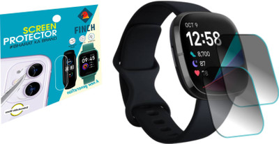 FINCH Screen Guard for Fitbit sense smart watch(Pack of 2)