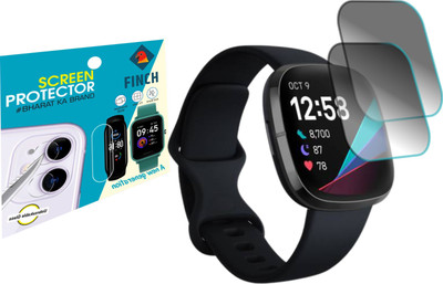 FINCH Screen Guard for Fitbit sense smart watch(Pack of 2)
