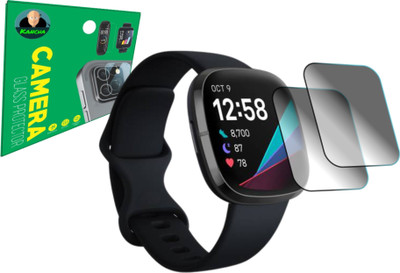 KANCHA Screen Guard for Fitbit sense smart watch(Pack of 2)