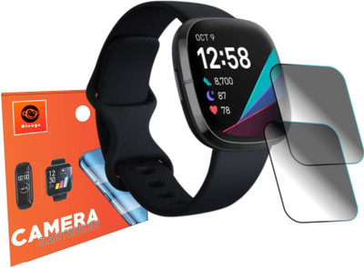 Olonga Screen Guard for Fitbit sense smart watch(Pack of 2)