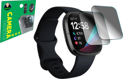 KANCHA Screen Guard for Fitbit sense smart watch(Pack of 2)