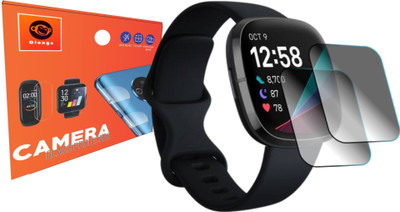 Olonga Screen Guard for Fitbit sense smart watch(Pack of 2)