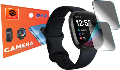 Olonga Screen Guard for Fitbit sense smart watch(Pack of 2)