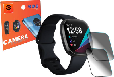 Olonga Screen Guard for Fitbit sense smart watch(Pack of 2)