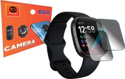 Olonga Screen Guard for Fitbit sense smart watch(Pack of 2)