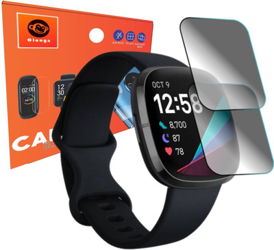 Olonga Screen Guard for Fitbit sense smart watch(Pack of 2)