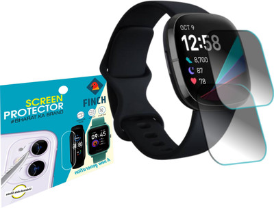 FINCH Screen Guard for Fitbit sense smart watch(Pack of 2)