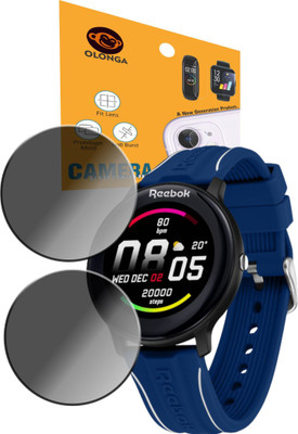 Olonga Screen Guard for Reebok Activefit 1.0 smartwatch(Pack of 2)