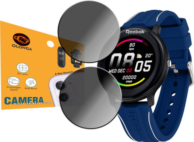 Olonga Screen Guard for Reebok Activefit 1.0 smartwatch(Pack of 2)