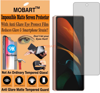 MOBART Tempered Glass Guard for SAMSUNG FOLD 2 (Matte Finish)(Pack of 1)