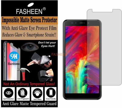 Fasheen Tempered Glass Guard for PANASONIC P101 (Matte Finish)(Pack of 1)