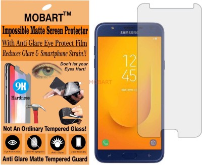MOBART Tempered Glass Guard for SAMSUNG GALAXY J7 DUO 2018 (Matte Finish)(Pack of 1)