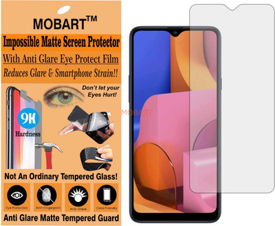 MOBART Tempered Glass Guard for SAMSUNG GALAXY A20S (Matte Finish)(Pack of 1)