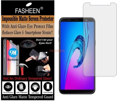 Fasheen Tempered Glass Guard for SAMSUNG GALAXY J8 PLUS (Matte Finish)(Pack of 1)