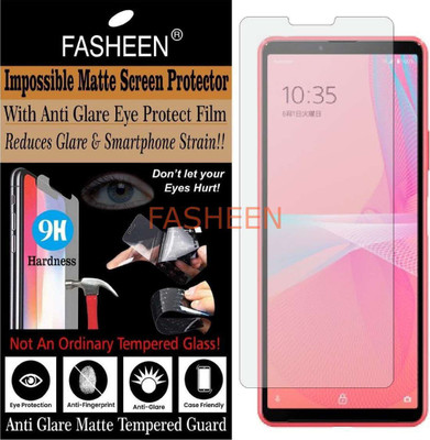 Fasheen Tempered Glass Guard for SONY XPERIA 10 III LITE XQBT44 (Matte Finish)(Pack of 1)