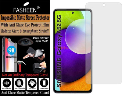Fasheen Tempered Glass Guard for SAMSUNG GALAXY A52 5G (Matte Finish)(Pack of 1)
