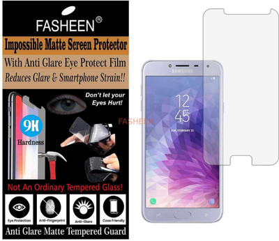 Fasheen Tempered Glass Guard for SAMSUNG GALAXY J4 (2018) (Matte Finish)(Pack of 1)