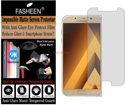 Fasheen Tempered Glass Guard for SAMSUNG GALAXY A7 (2017) (Matte Finish)(Pack of 1)
