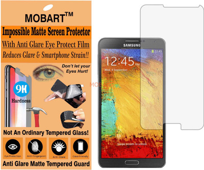 MOBART Tempered Glass Guard for SAMSUNG GALAXY NOTE 3 (Matte Finish)(Pack of 1)