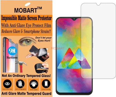 MOBART Tempered Glass Guard for SAMSUNG GALAXY M20 (Matte Finish)(Pack of 1)