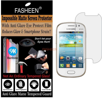 Fasheen Tempered Glass Guard for SAMSUNG GALAXY FAME DUOS S6812 (Matte Finish)(Pack of 1)