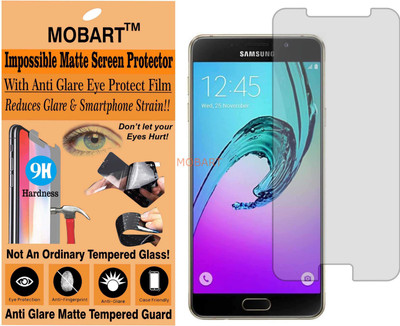 MOBART Tempered Glass Guard for SAMSUNG GALAXY A7 2016 DUOS (Matte Finish)(Pack of 1)