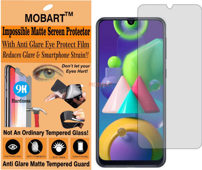 MOBART Tempered Glass Guard for SAMSUNG GALAXY M21 (Matte Finish)(Pack of 1)