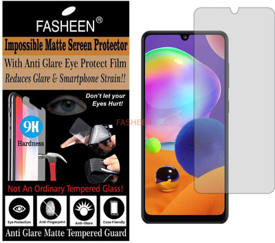 Fasheen Tempered Glass Guard for SAMSUNG GALAXY A31 (Matte Finish)(Pack of 1)