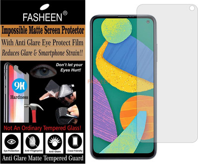 Fasheen Tempered Glass Guard for SAMSUNG GALAXY F52 5G (Matte Finish)(Pack of 1)