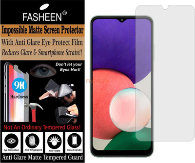 Fasheen Tempered Glass Guard for SAMSUNG A22 5G (Matte Finish)(Pack of 1)