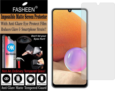 Fasheen Tempered Glass Guard for SAMSUNG A32 4G (Matte Finish)(Pack of 1)