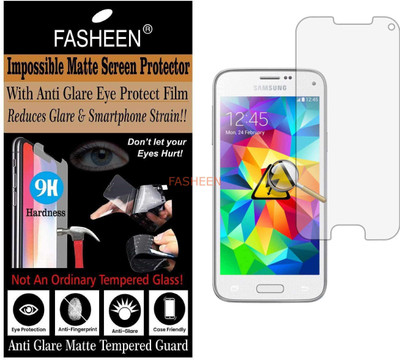 Fasheen Tempered Glass Guard for SAMSUNG GALAXY S5 MINI (Matte Finish)(Pack of 1)