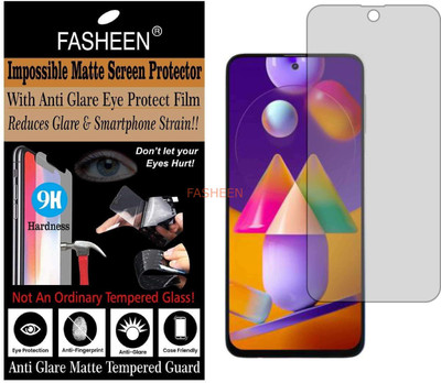 Fasheen Tempered Glass Guard for SAMSUNG GALAXY M31 S (Matte Finish)(Pack of 1)