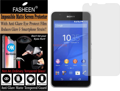 Fasheen Tempered Glass Guard for SONY XPERIA E4G DUAL (Matte Finish)(Pack of 1)