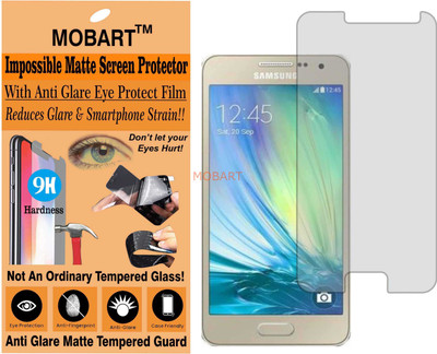 MOBART Tempered Glass Guard for SAMSUNG GALAXY A3 (Matte Finish)(Pack of 1)