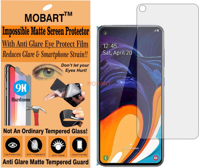 MOBART Tempered Glass Guard for SAMSUNG A60 (Matte Finish)(Pack of 1)