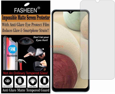 Fasheen Tempered Glass Guard for SAMSNG GALAXY A12 PLUS 5G (Matte Finish)(Pack of 1)
